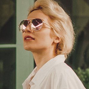 Mirrored polarized sunglasses